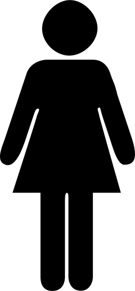 Women Toilet Sign Icon